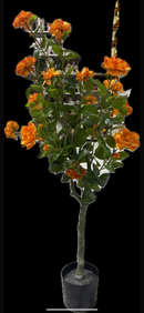 Rose orange artificial tree