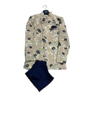 KIDS SHERWANI CREAM-12