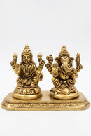 Lakshmi Ganesh brass