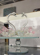 Crystal Swan Pair