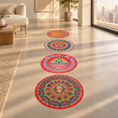 floor Rangoli decoration
