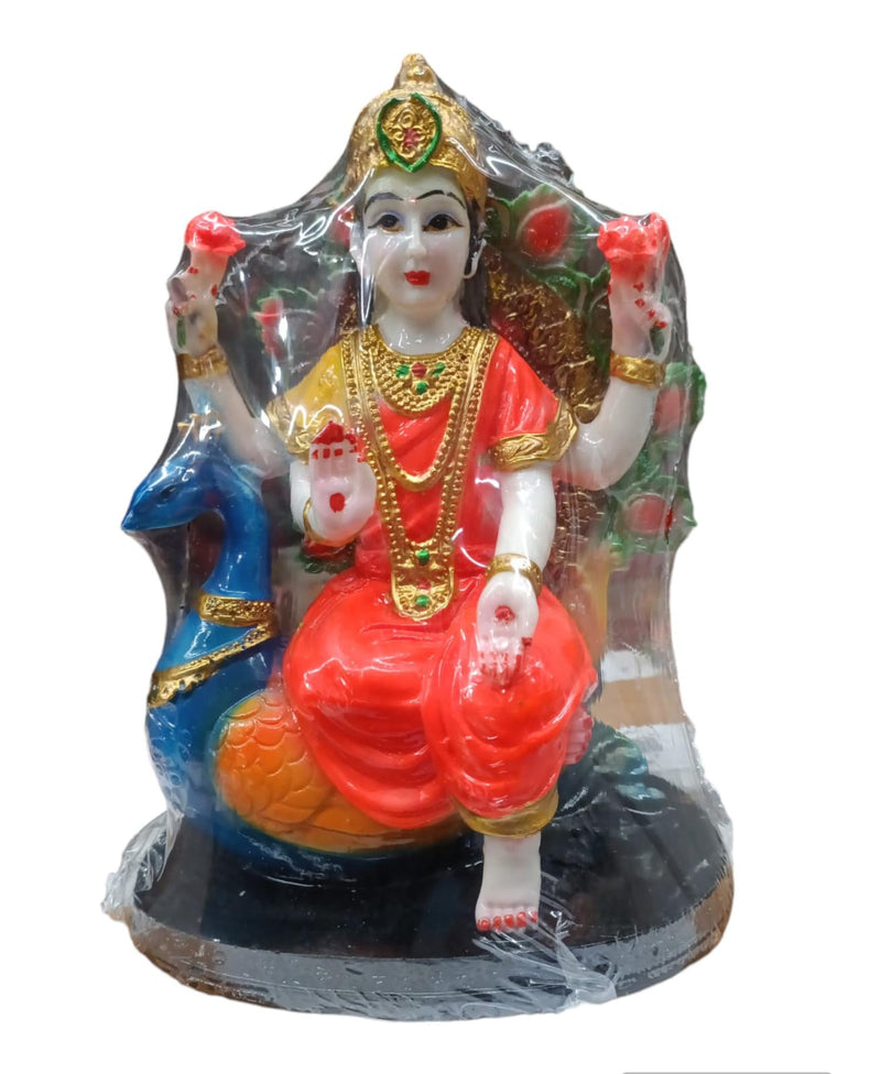 LAXMI JI ON PEACOCK