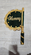 Mummy & Daddy Wedding Pankha| Parents Special Wedding Fans