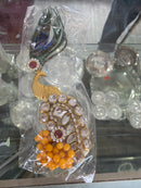 Indian wedding Brooch peacock Style