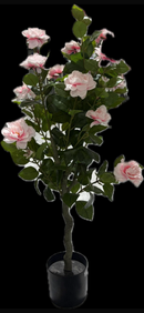 Pink artificial tree