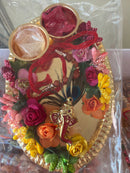 Rakhi plate with tikka
