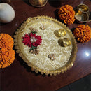 Pooja plate 8.5”