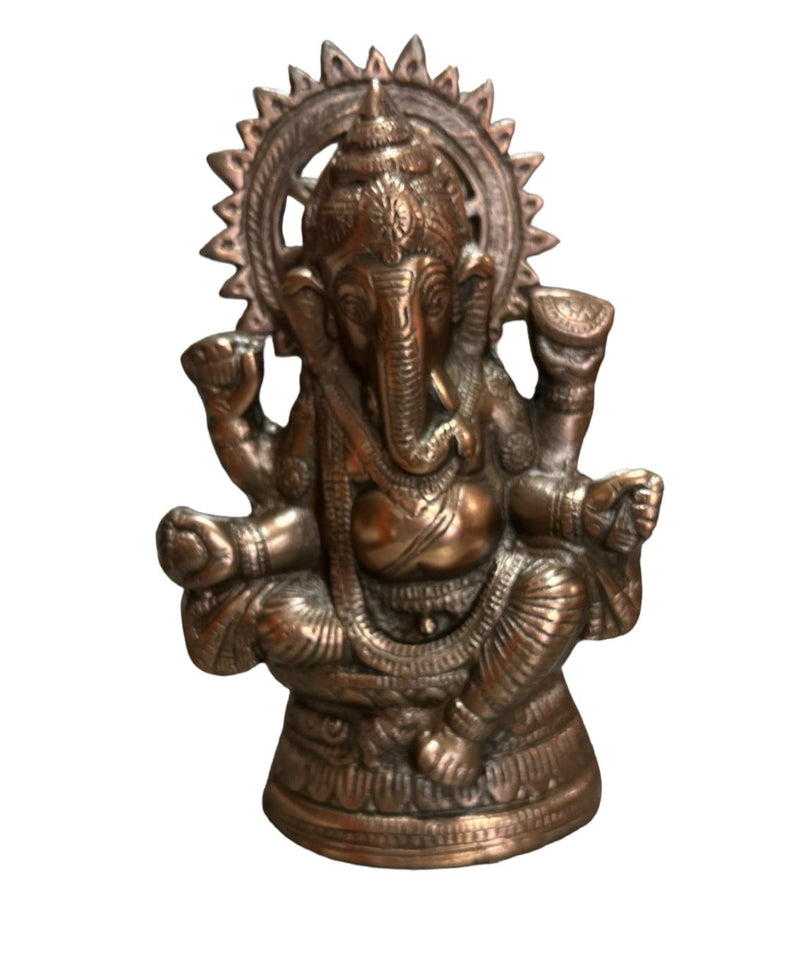 Black Metal Ganpati ji