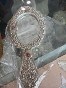 German Silver Hand Miror