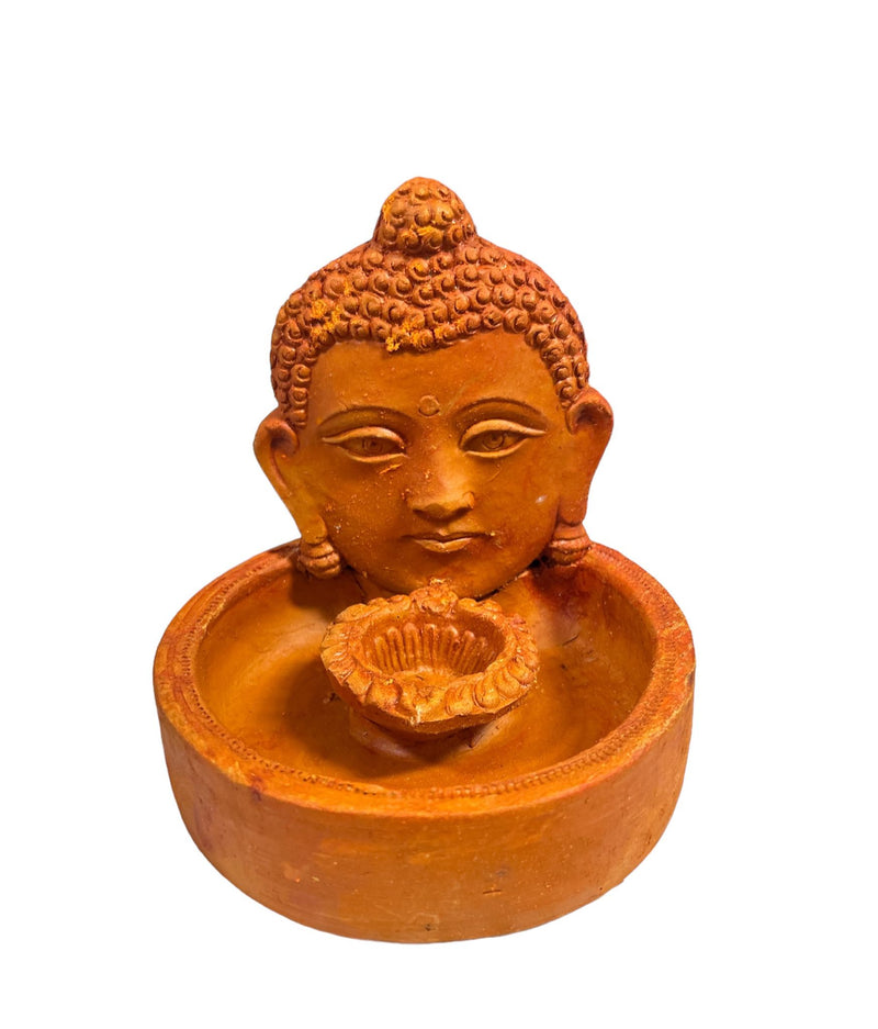 Clay Diya Budha Ji
