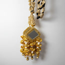 Dpauls Heavy Lace Design Parandi with Golden Gotapati
