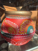 Clay Pot-Matki-Decorated