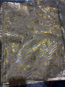 Saree/ Clothing Bag,Transparent Golden Bow