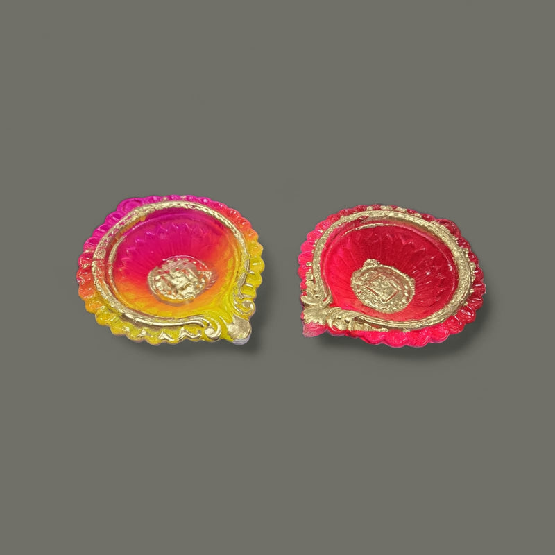 4799-Big Clay Diya Colored