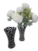GLASS FLOWER VASE