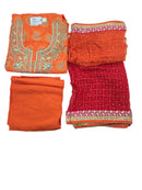 Semi Stitched Suit Salwar & Dupatta