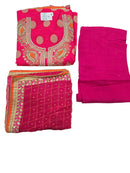 Semi Stitched Suit Salwar & Dupatta