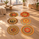 rangoli floor stickers