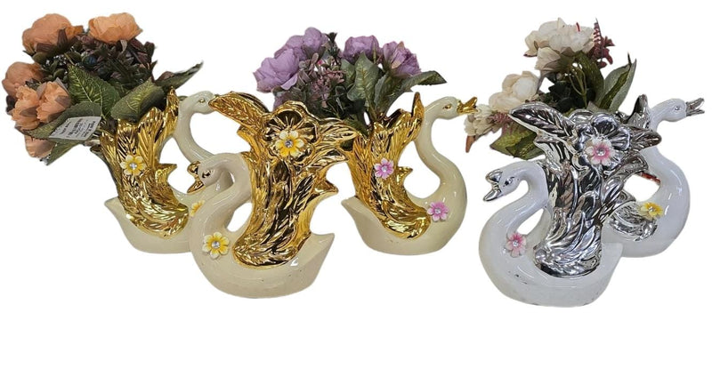 CERAMIC FLOWER VASE
