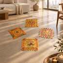 Kolam / Foil Paper Rangoli Floor Decoration