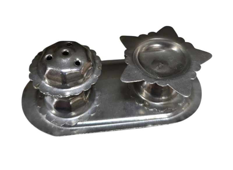 Diya and Incense Holder