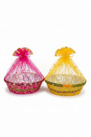 Decorative Basket for Bhaji, Mithai, Chocolates & Gifts