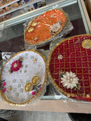 Pooja plate 8.5”