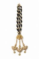 Dpauls Heavy Lace Design Parandi with Golden Gotapati