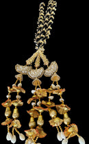 Kodi Heavy Bridal Paranda | Indian/Pakistani Wedding Hair Accessory