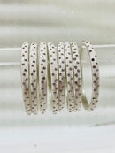 Glass Bangles 8 pcs set