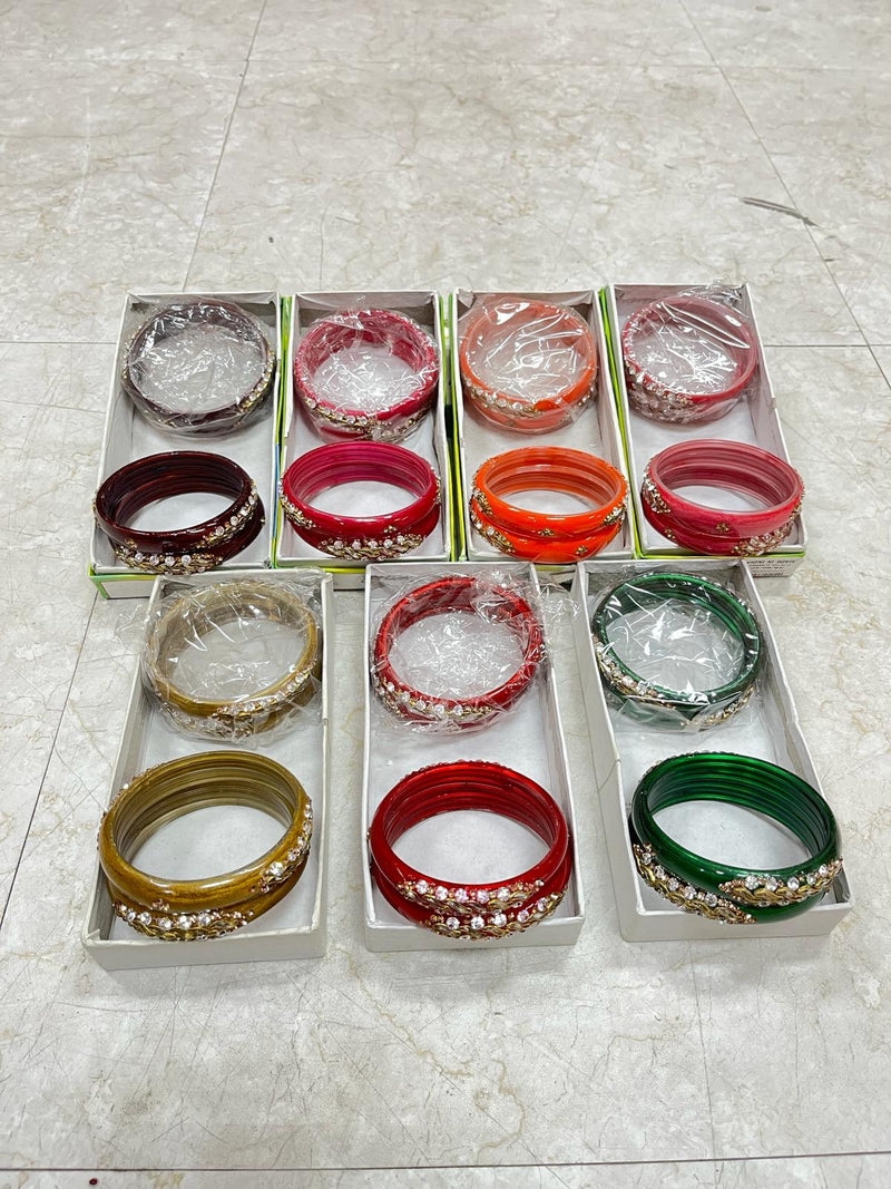 Glass Bangle (4pcs in box )