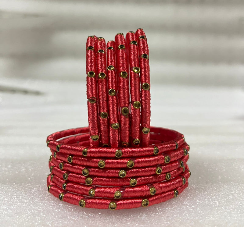 Glass Bangle-(12 pcs pack )