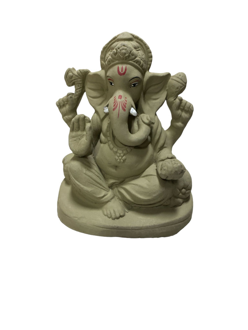 PLAIN  VISARJAN GANESH JI 8"