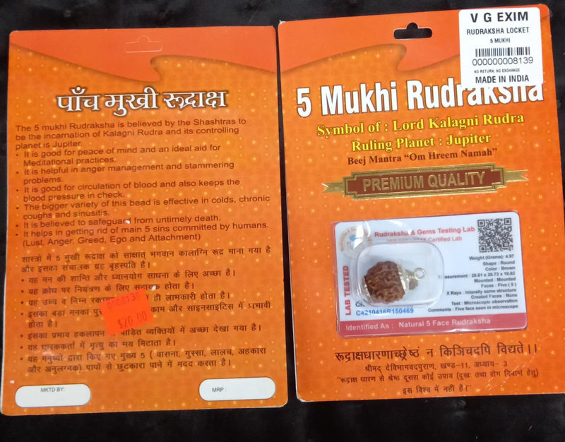 Rudraksha  Pendants