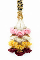 Punjabi Flower Parandi forHair | Elegant Braid Extension with Tassels