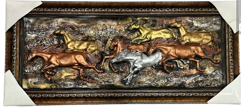 3D. 7 Horses
