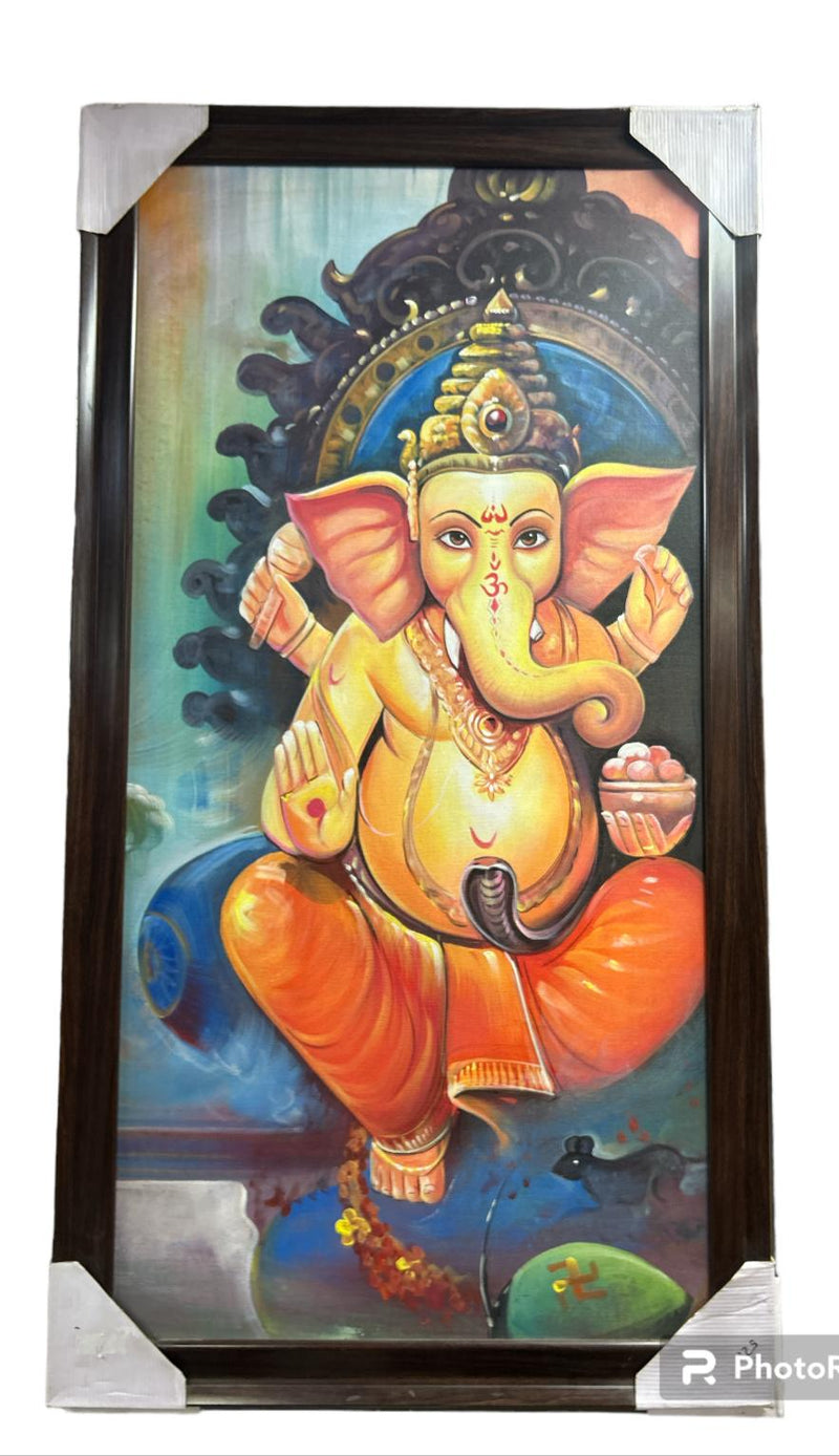 Ganpati Ji DP Canvas
