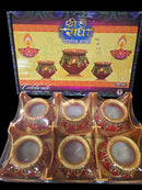 DIYA SET RADHE MATKI 6X1