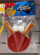 Rackets and Balls Table Tennis Game