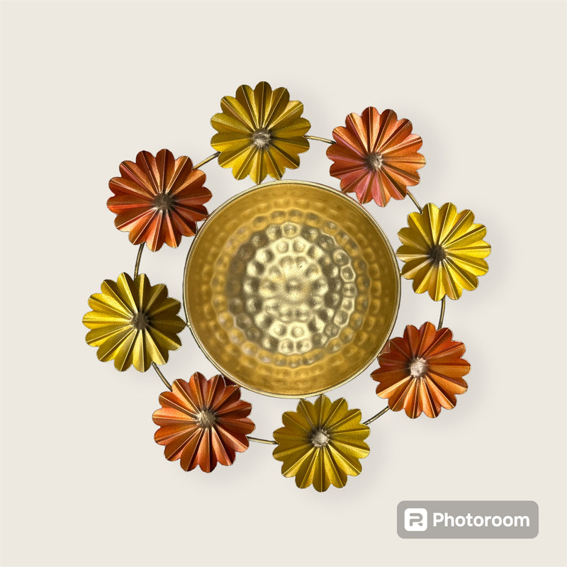 Colored Flower Urli