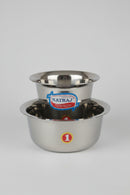 Stainless Steel Dabara Set