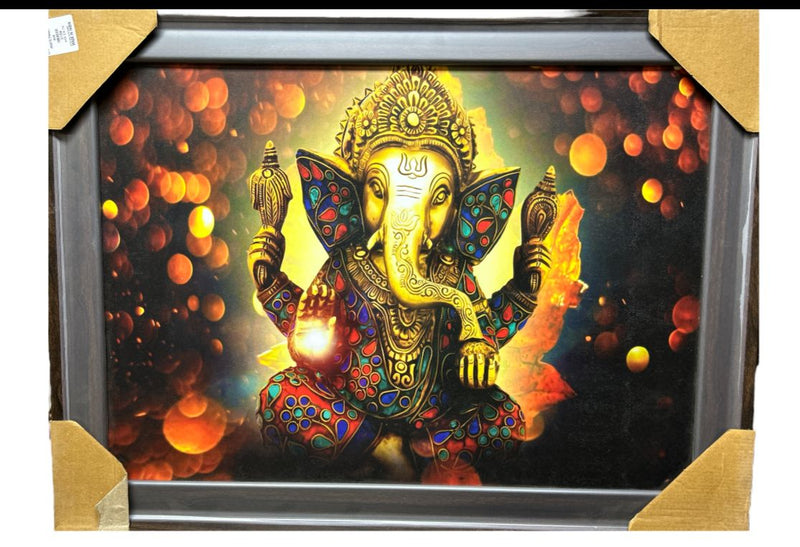Ganpati ji DP Canvas Frame