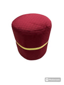 PUFFY STOOL ROUND QUILTED