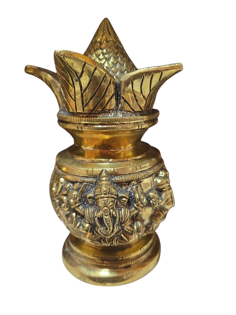 Brass Kalash Narial
