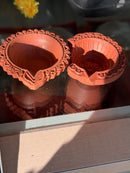 Dpauls Traditional Handcrafted Clay Diya 2.5"
