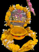 Mehandi platter two bowls