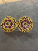 Gold plated Tops Mossonite