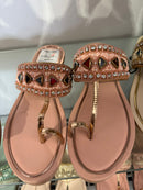 LADIES NORMAL SANDAL NO 7  PEACH
