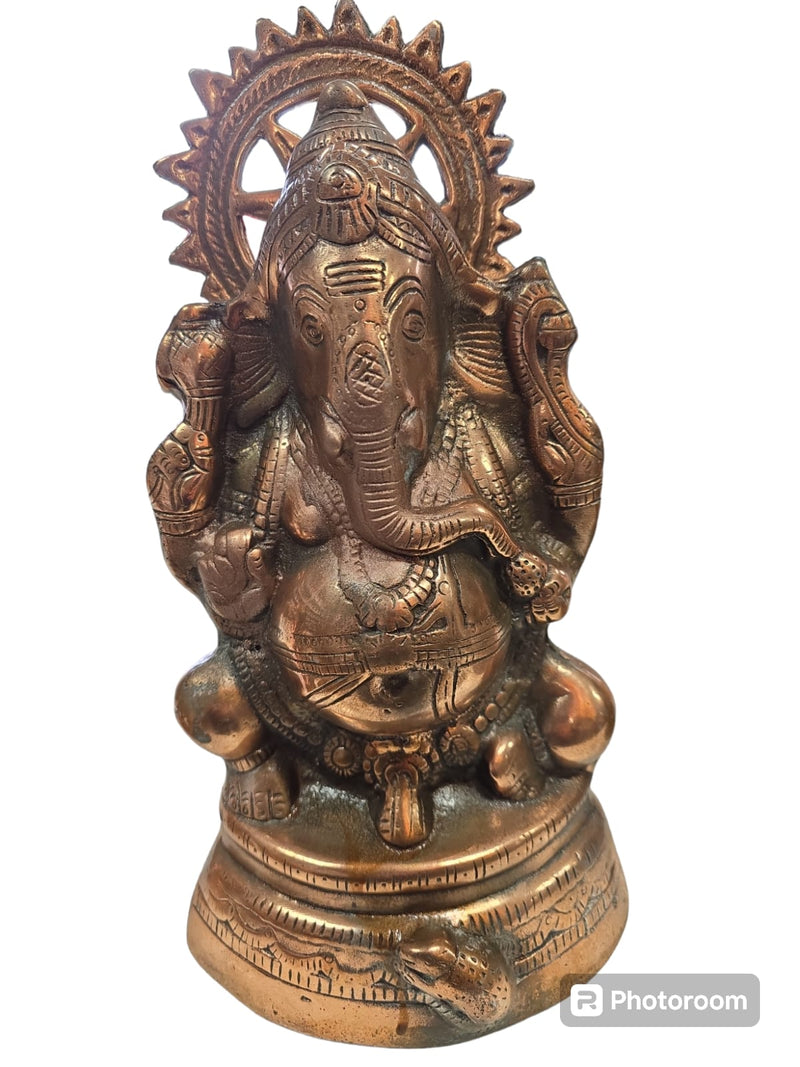 Black Metal Ganpati ji