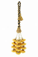 Punjabi Flower Parandi forHair | Elegant Braid Extension with Tassels